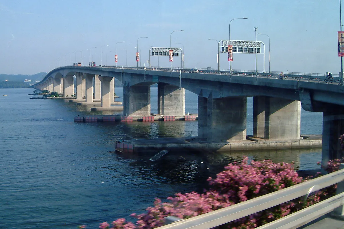 Malaysia–Singapore Second Link bridge over the Straits of Johor