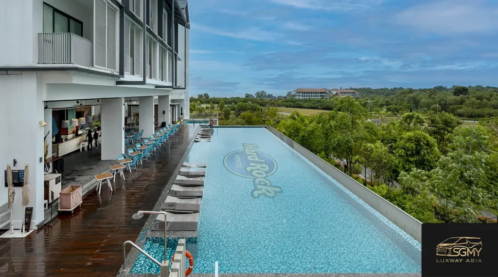 Hard Rock Hotel Desaru Coast pool family