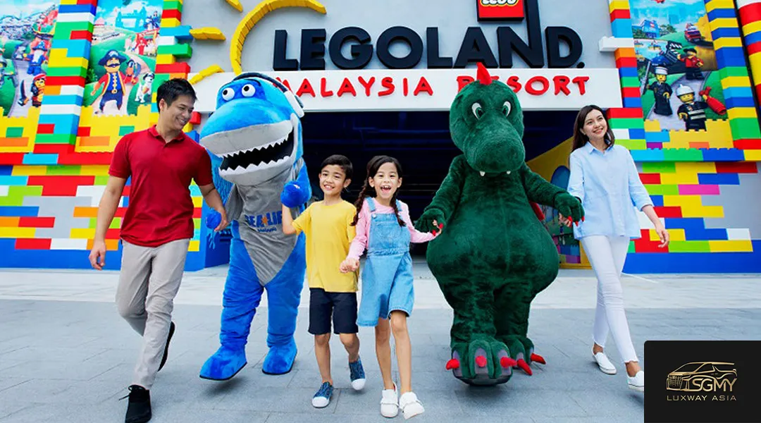 Children at LEGOLAND Malaysia on a JB day trip from Singapore