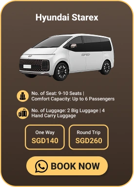 SG to JB Tranport Hyundai Starex