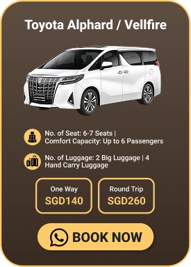 SG to JB Tranport Vellfire