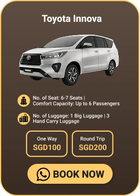 SG to JB Tranport toyota innova