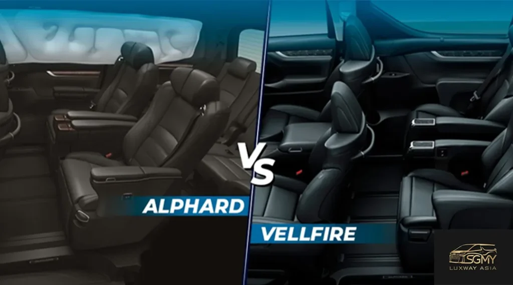Toyota Alphard interior luxury private charter Singapore Malaysia