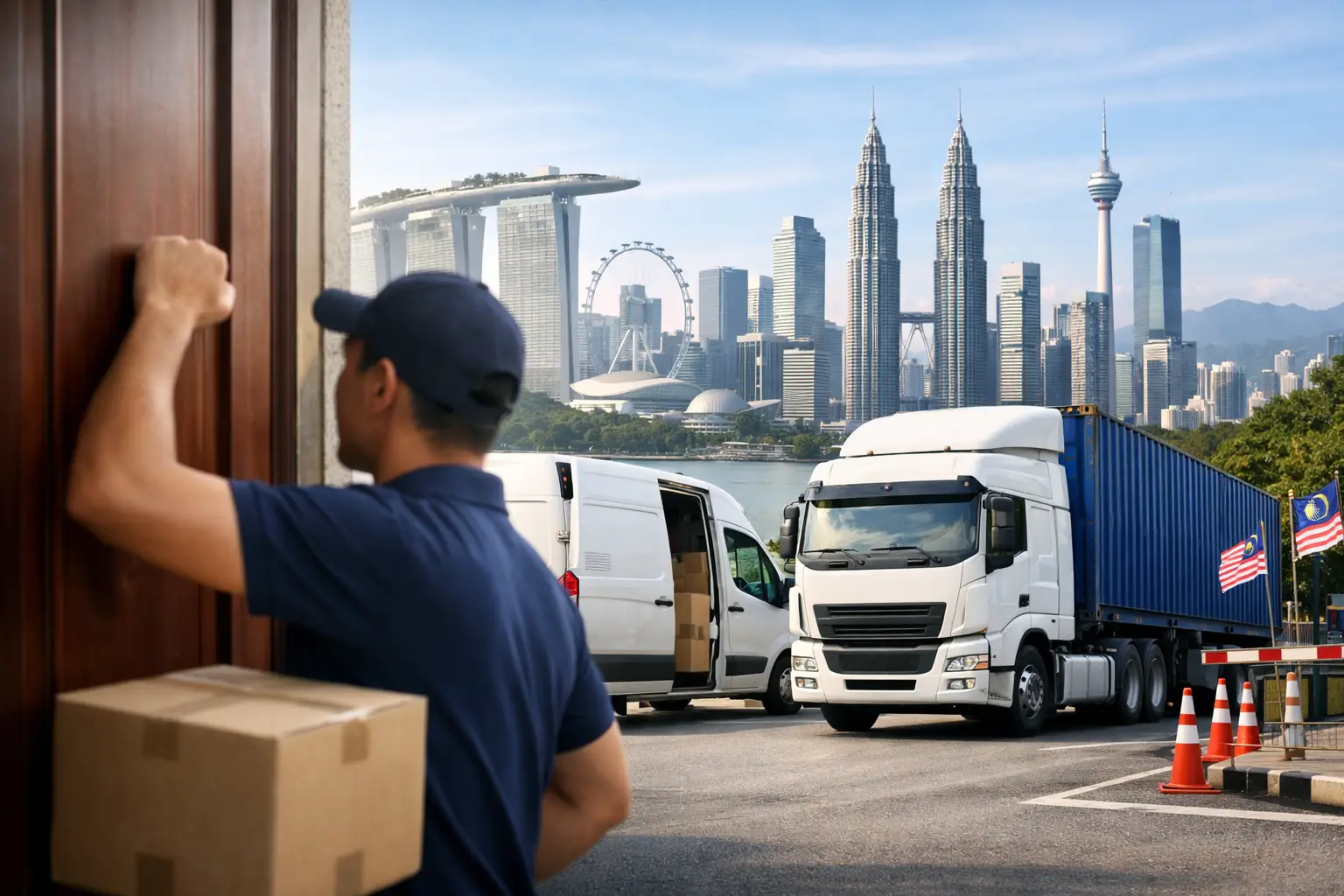Door to Door Singapore Malaysia Transport