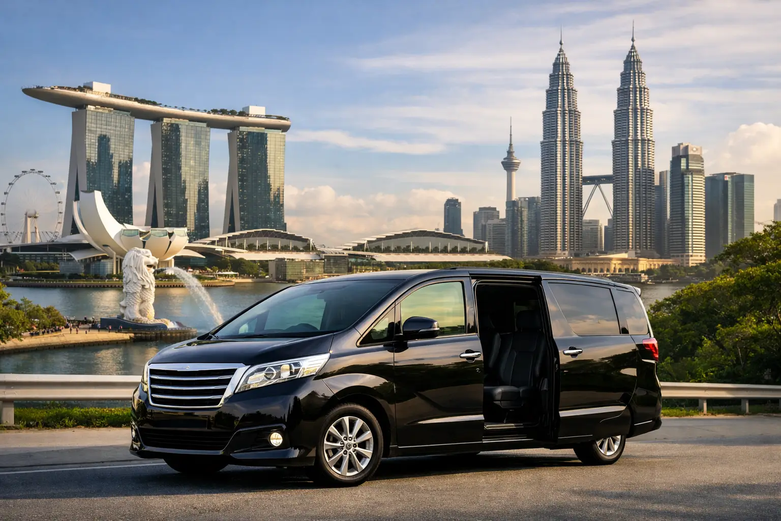 Round Trip Private Transport Singapore Malaysia