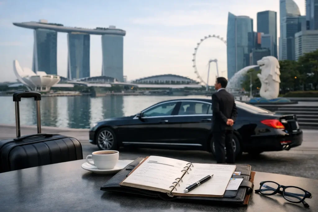 Corporate Transfer Itinerary Example for Singapore