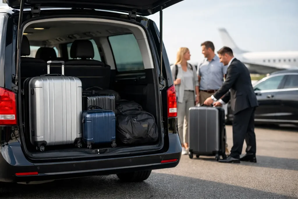 Private Transfer Luggage Capacity Explained