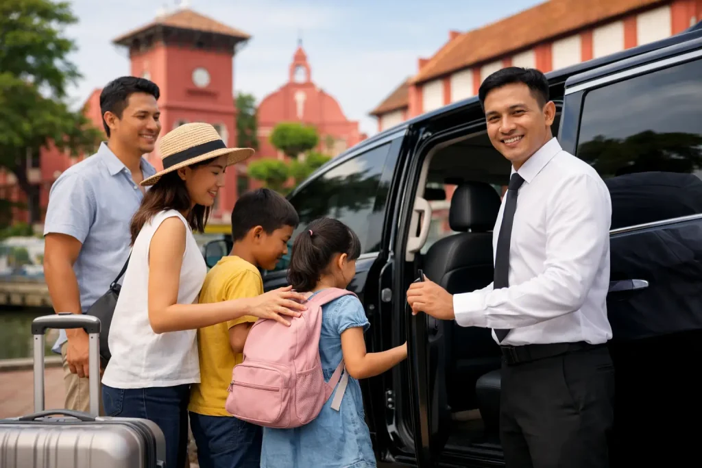 Malacca Family Car Charter for Easier Trips