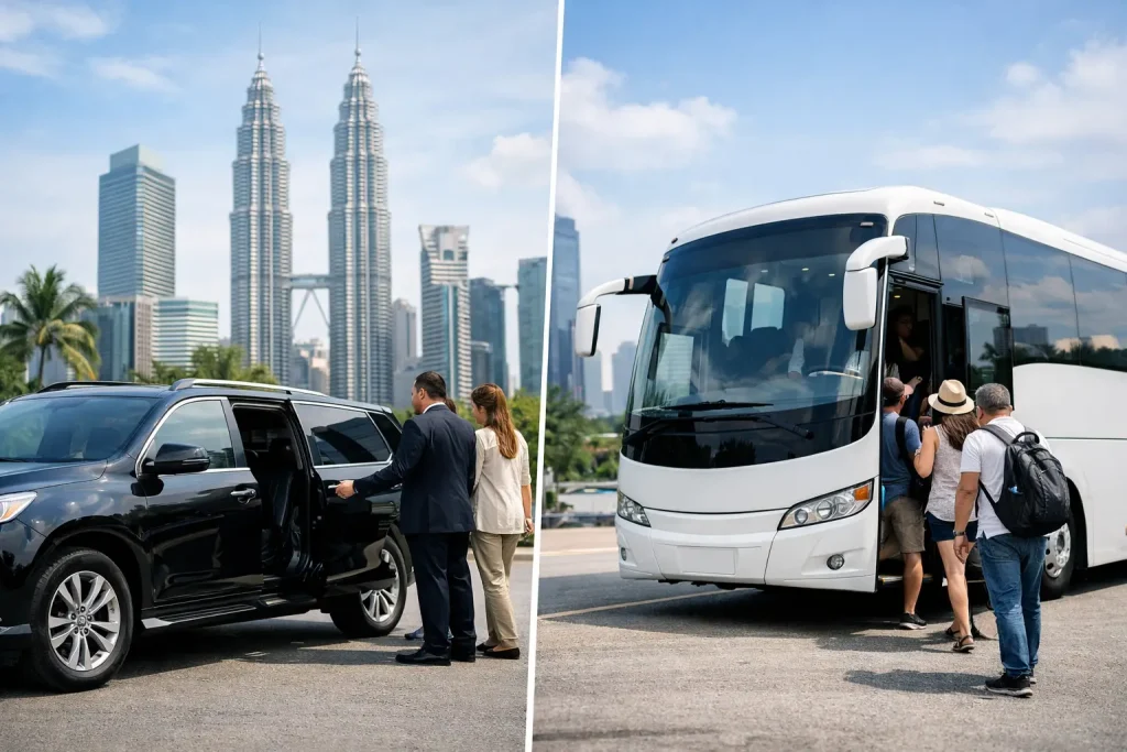 Private Transfer vs Coach for Malaysia Travel